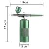 Portable Makeup Airbrush Set With Mini Air Compressor Ink Cup Spray Pen, Serum Toner Nano Mist Sprayer Facial Mister Device