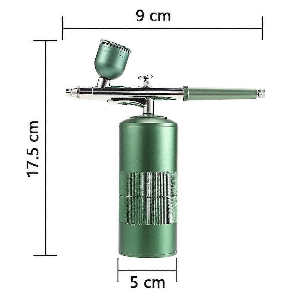 Portable Makeup Airbrush Set With Mini Air Compressor Ink Cup Spray Pen, Serum Toner Nano Mist Sprayer Facial Mister Device