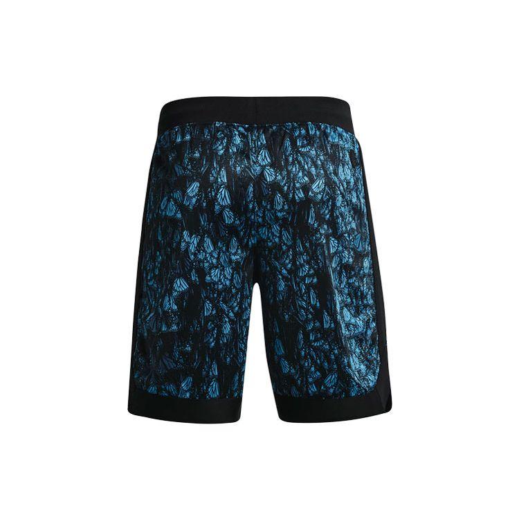 Under Armour Curry Versa Mesh Quick-Dry Loose Basketball Shorts Men shorts Radiant-Blue 1366635-422