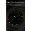 Top Brand Men's Double Calendar Luminous Waterproof Business Watch Steel Band Simple Quartz Watch