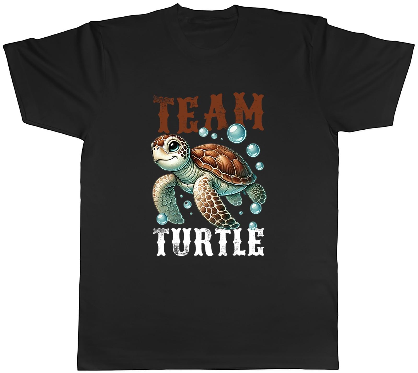 Team Turtle Mens T-Shirt Tee Gift Top S