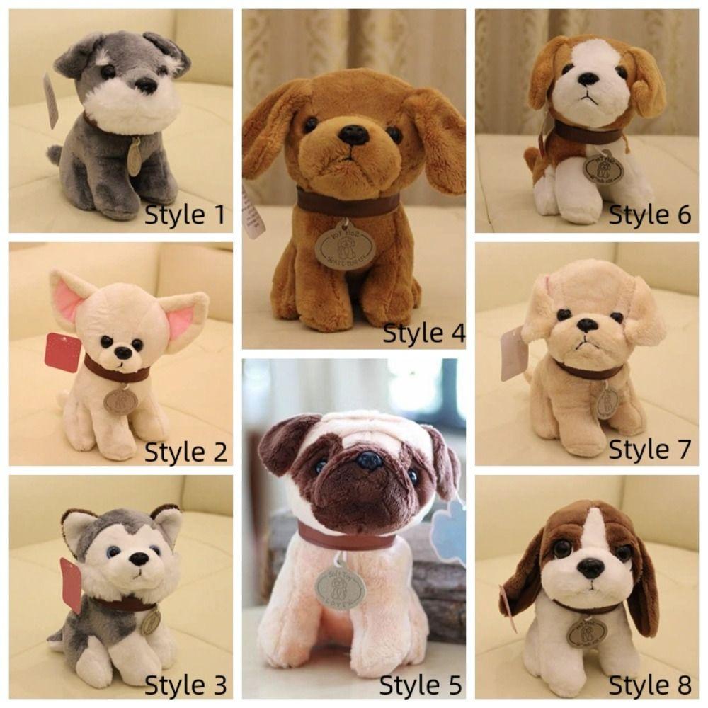 Puppy Husky Dog Plush Toys Golden Retriever Simulation Dog Plush Stuffed Dog Dolls  Kids Toy