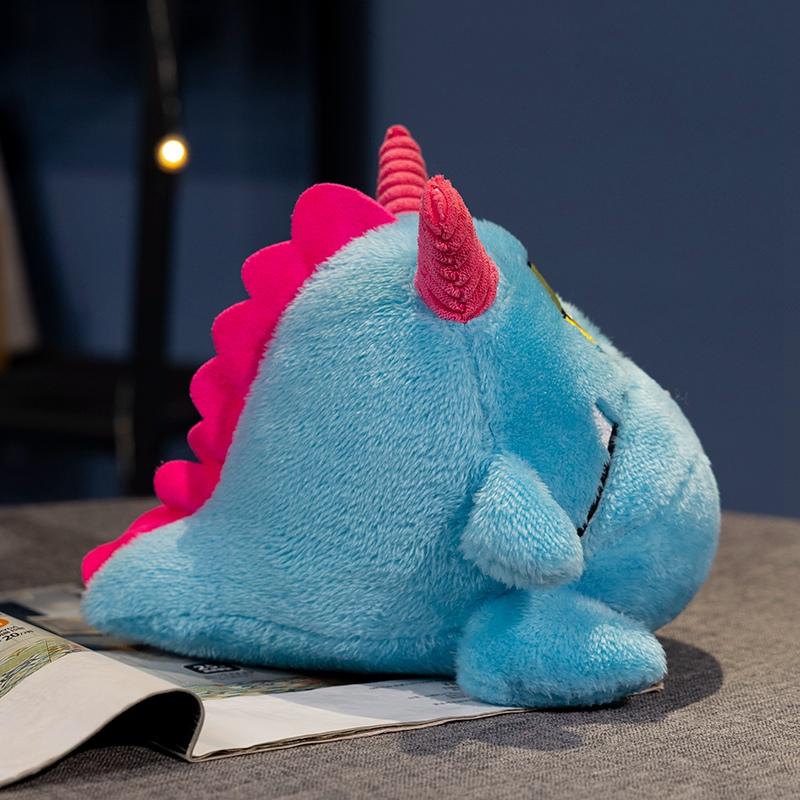 16cm Dinosaur Little Monster Plush Toy Cute Doll Sleeping Pillow Plush Stuffed Machine Collectible Model Toy Peluch Toy