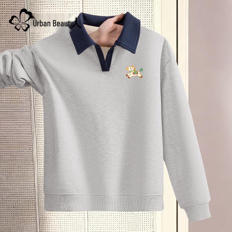 

Cosmo Lady Women s Fleece-Lined Polo Sweatshirt S