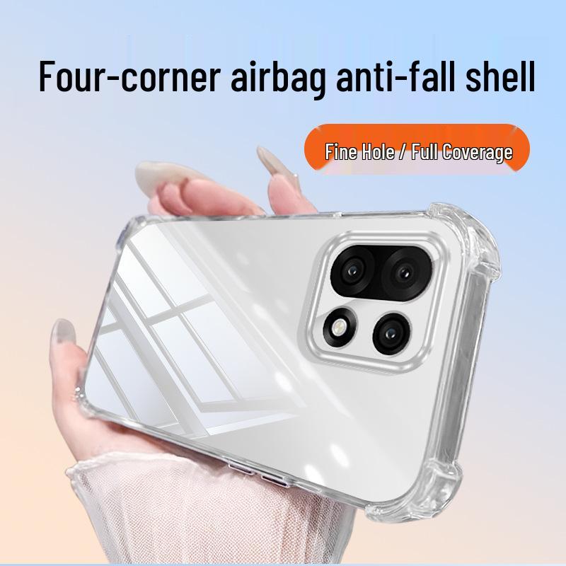 

OnePlus 15 Airbag Corner TPU Case: Transparent, Drop-Proof, High-End, Full Coverage, Simple Style OnePlus 15 прозорий