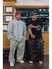 Men's Camouflage Wide-Leg Athletic Pants: Trendy Printed, Loose-Fit Casual and Running Style
