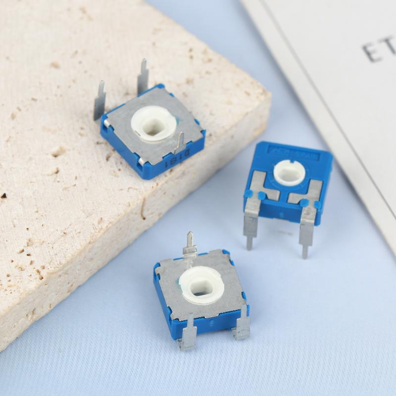 Wholesale 5Pcs 10K/100K Vertical Adjustable Potentiometer CA14NV17.5 10KA2020LV10 Adjustable Resistance Potentiometer