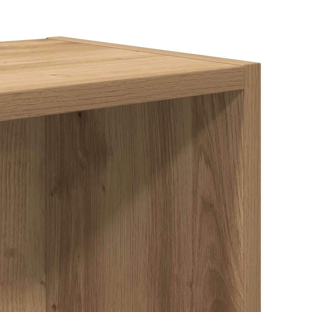 Bookshelf Artisan Oak 31 x 24 x 52 cm Engineered Wood