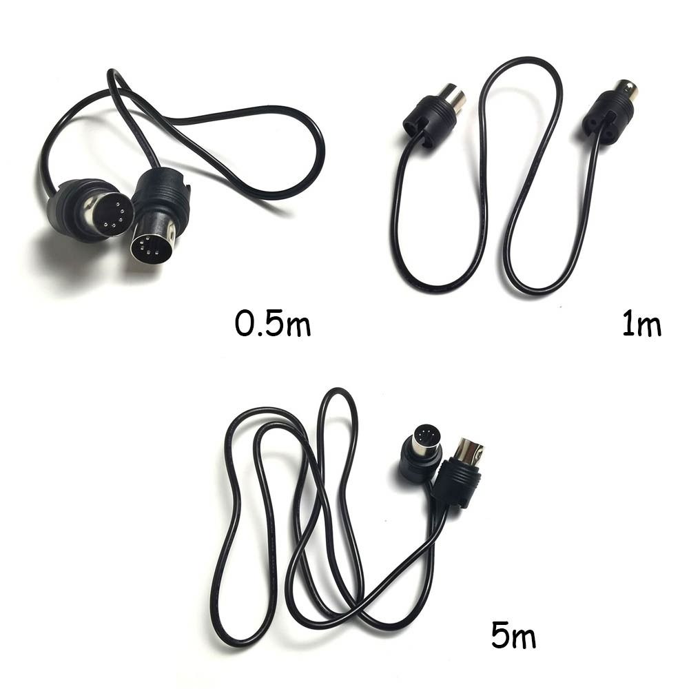 Male to Male DIN Plug 5-Pin Sound card transmission accessories New Connecting line Electric Piano