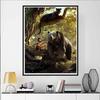 Disney 5D DIY Diamond Painting Enchanted Forest and Friends Illustration Cartoon Full Diamond Mosaic Art Wall Decoration Set