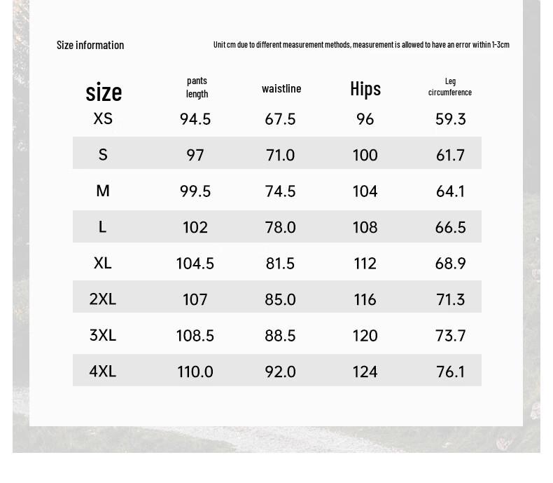 361° Outdoor Water-Repellent Multi-Pocket Sports Pants 0722F