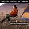 Outdoor Foldable Chair Camping Chair with Side Pocket Picnic Oxford Cloth Chairs Portable Beach Fishing Chairs Camping Chairs