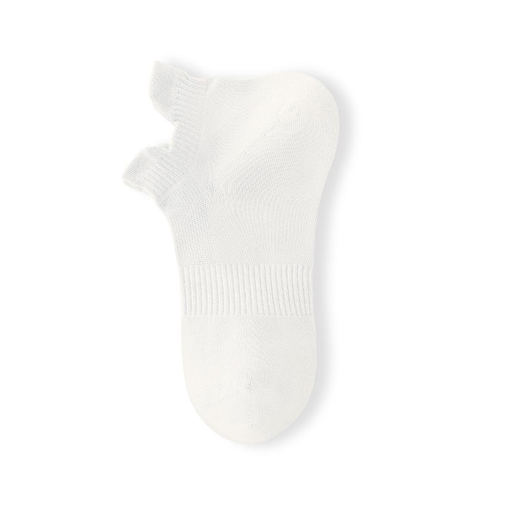 Men's Spring and Summer Thin Sports Deodorant Sweat Absorption Mesh Cotton 5A Antibacterial Socks