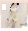 Korean Autumn 2025 Slimming Waist Sleeveless High-Waist Camisole Dress with Big Collar
