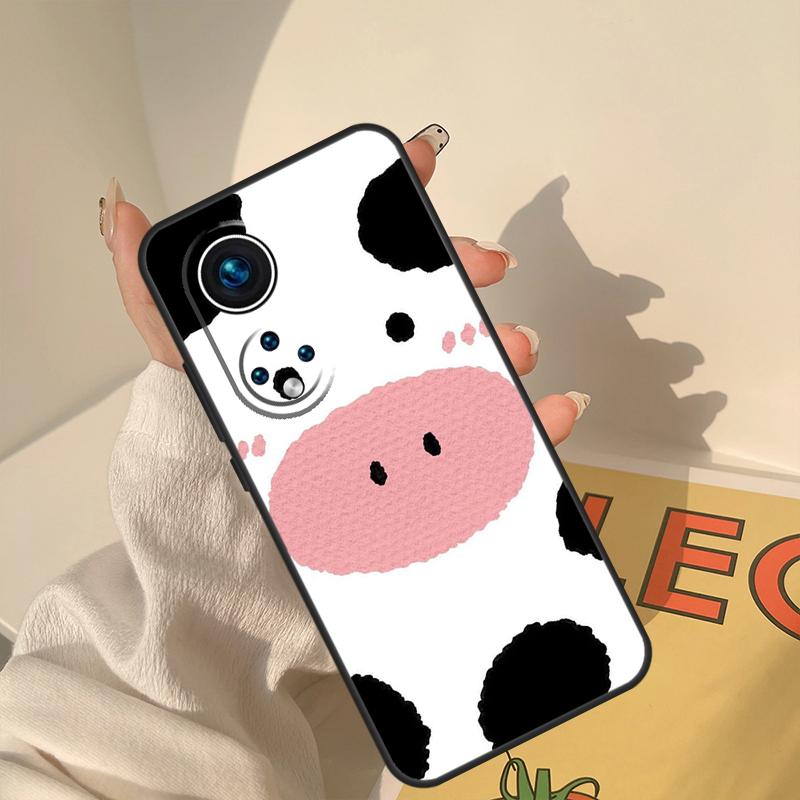 Cut Cow Case For Honor Magic 8 Pro 5 6 7 Lite Cover For Honor 400 200 90 70 50 X8a X8b X9a X9b X9c