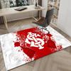 Always Fight Spirit Printed Area Rug for Office, Chair Rug, Decorative Carpet Floor Mat, Large Size Fan gifts Christmas gifts