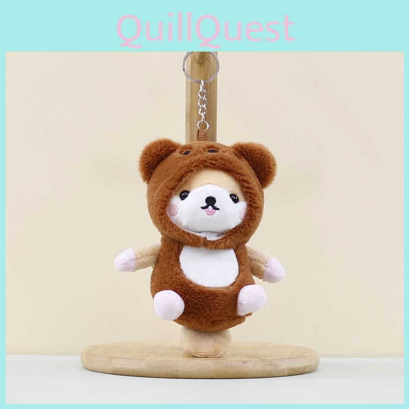 Cute Hamster Plush Toy Keychain With Pp Cotton Filling For Kids Gift Special Characters Included