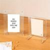 Transparent Acrylic Photo Frame Modern Poster Display Stand New Picture Frame  Home Decor