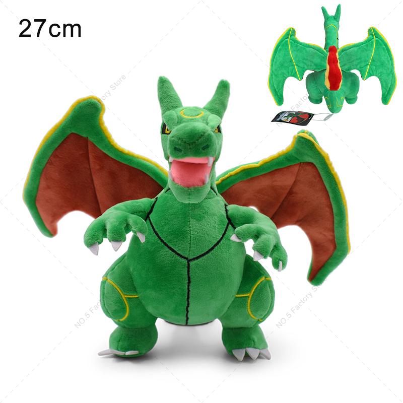 Shiny Charizard XY Stuffed Plush Toy Eevee Mimikyu Cubone Poké Ball Peluche,Birthday Kids Gifts,Christmas,Anime Character Dolls