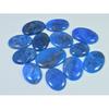 13Pcs Natural Blue Apatite Oval Shape Cabochon Loose Gemstone 372Cts. Lot C-2439