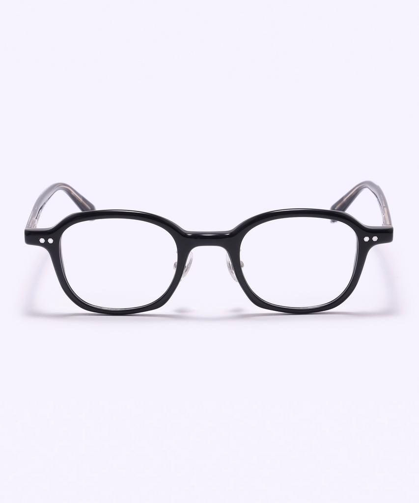 Alloaiweeo [Frame Black] Fbg7409 0920G Black Acetate Eyeglass Frame Blue Light Lens Selection