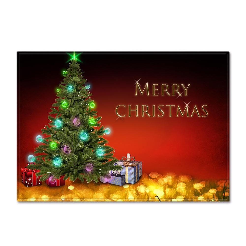 Christmas Living Room Floor Mat Bedroom Dining Room Carpet Carpet Doormat
