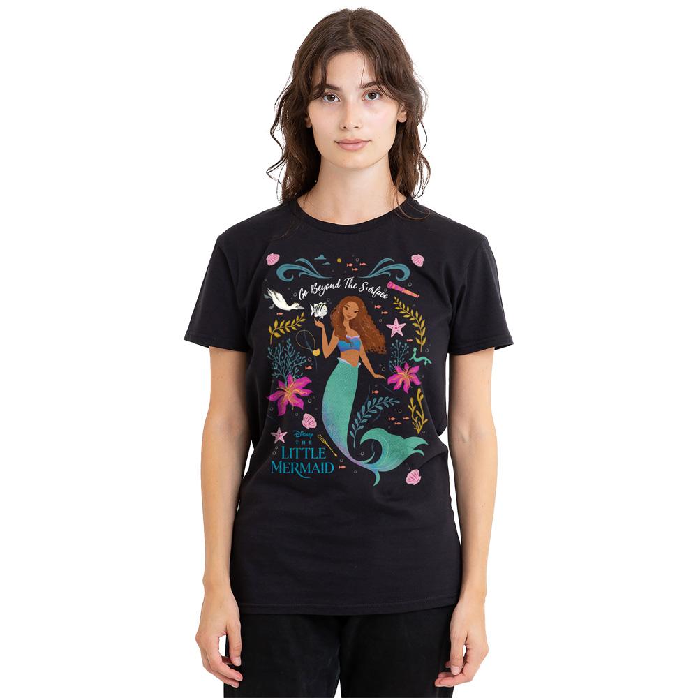 The Little Mermaid Unisex Adult Go Beyond The Surface Ariel T-Shirt