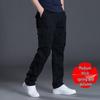 2025 Men's Multi-Pocket Loose Work Pants, Spring/Autumn Casual Straight-Leg Style