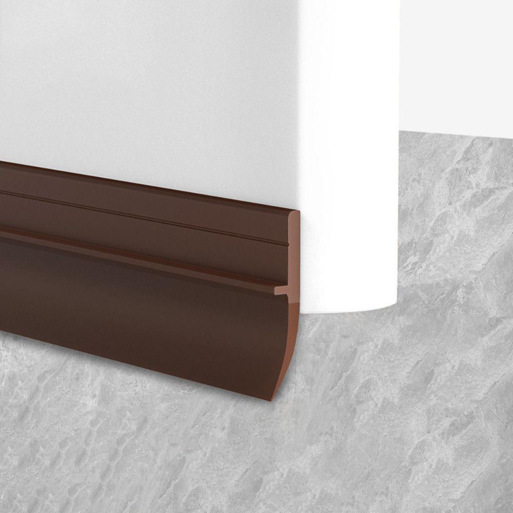 Samolepicí těsnění spodku dveří Jednobarevná protiprůvanová zátka Dveře Skládací Vodotěsná těsnicí lišta Kuchyň