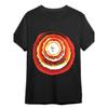 Vibrant Flame Music Graphic Cotton Round Neck Short‑Sleeve Casual T‑Shirt