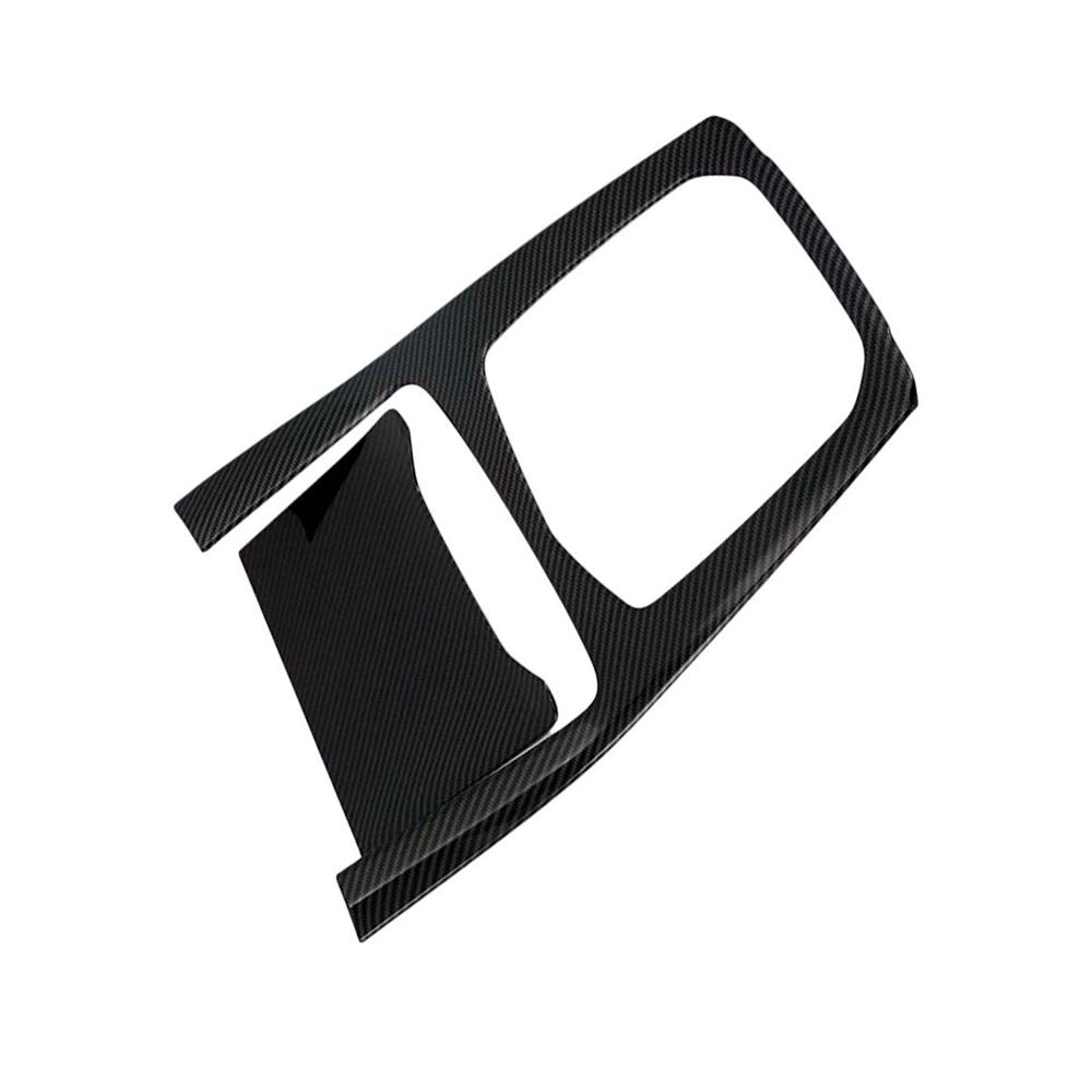 ABS Carbon Fiber Car Gear Shift Panel Cover Trim for BMW X5 G05 2019 2020 2021 Car Interior Accessories