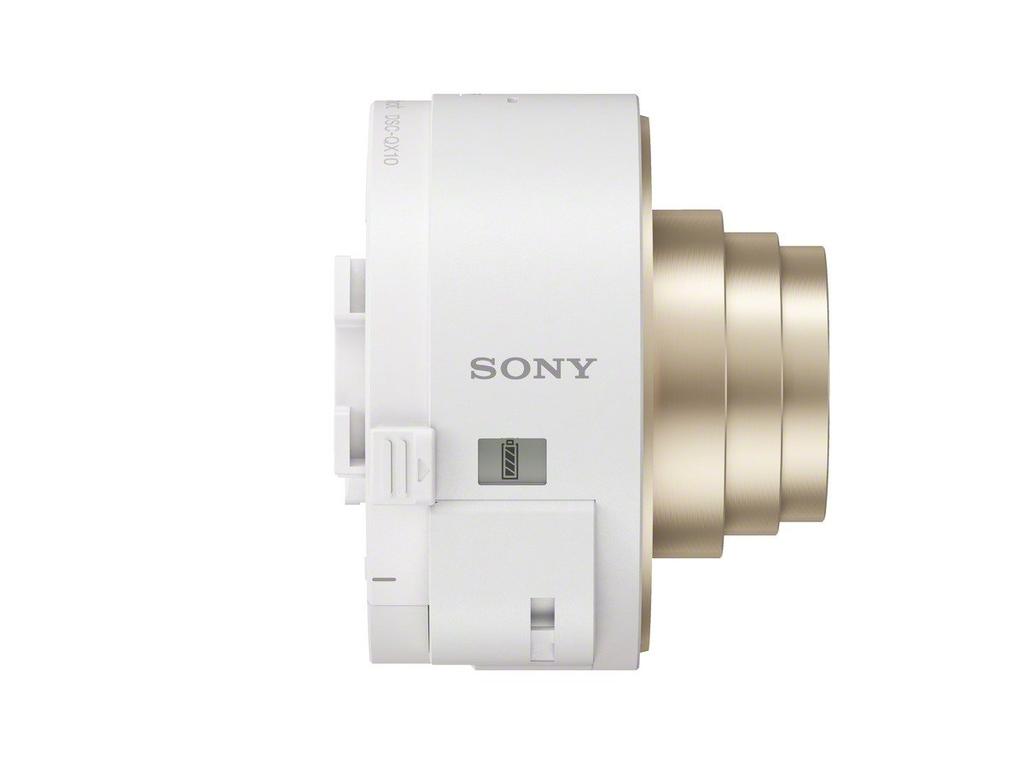 SONY Digital Camera Camera QX10 White Cyber-shot Lens-Style DSC-QX10-W