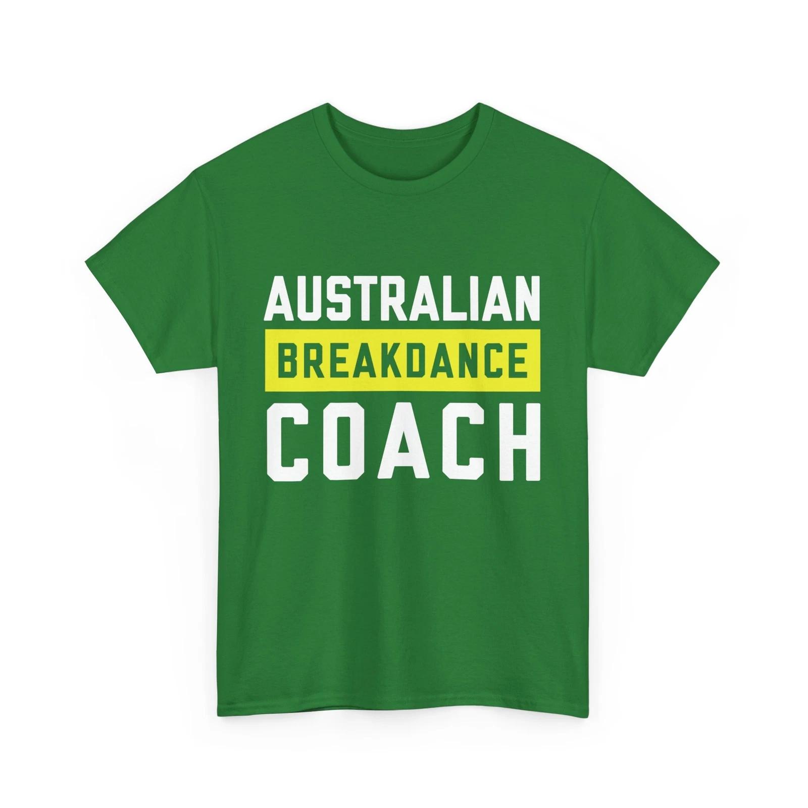 Australian Breakdancing Costume Coach Break Dancer Matching T-Shirt S