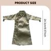 1/6 Scale Action Figure Clothes Miniature Clothing Overcoat Casual Mini Doll Costume Dress Up for 12
