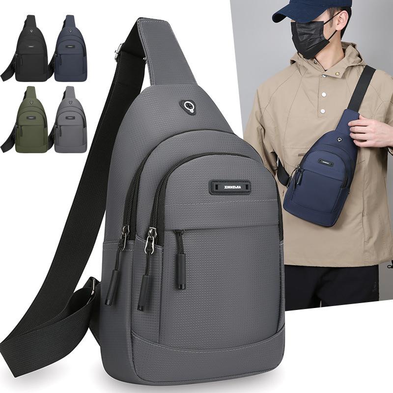 Chest Bag Crossbody Bag Business Commuter Outdoor Men's Bag Large Capacity Shoulder Bag