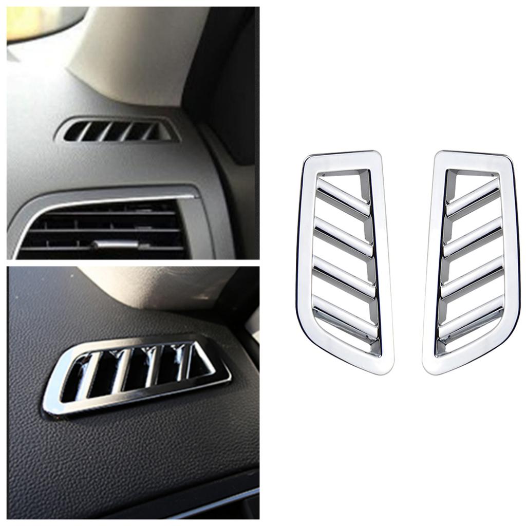 Air Outlet Cover Trim Decoration for Renault Koleos Samsung QM6 2016-2023 A/C Vent Protection Covers Sticker Accessories