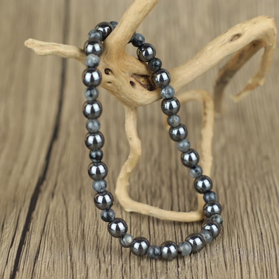 Noter 7 Types Of Stone Bracelets Men Tiger Eyes Lava Howlite Beads Hematite Meditation Healing Braslet Boyfriend Wrist Jewelry
