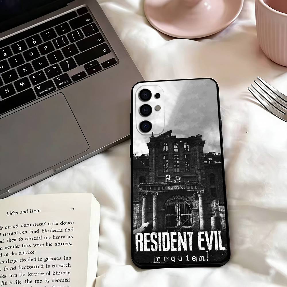 game New Resident-t  Evil R-Requiem Phone Case Black Silicone Soft For Samsung S25,S24,S21,S22,S23,S30,Ultra,S20,Plus,Fe,Lite