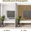 10pcs 30x30cm Wood Grain Wallpaper Waterproof Foam Wall Stickers Durable Wall Decoration Stickers