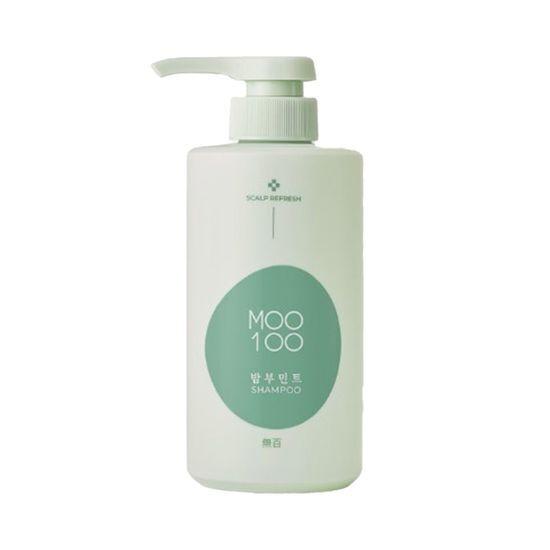 Choose one of two MOO100 Bamboo Mint Shampoos (500ml / 1500ml)