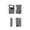 New RFID Anti-theft Passport Bag, Multi-functional Storage ID Bag, Long Double Zipper Messenger Passport Bag.