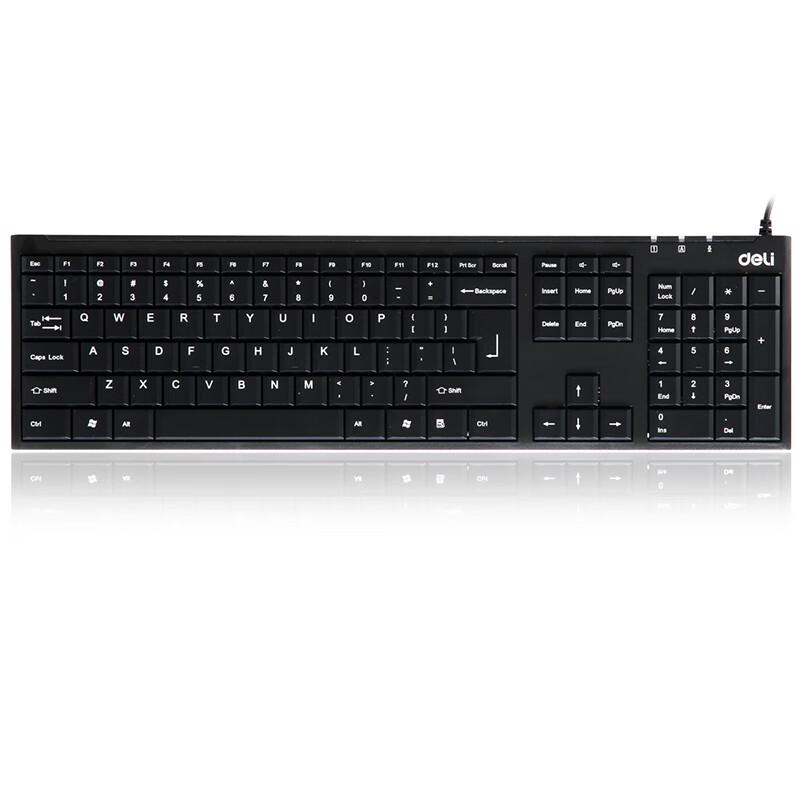 Deli 3711 Wired Keyboard and Mouse Combo