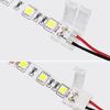 40/50/100PCS 2Pin Connector 8mm 10mm LED Light Conector No Soldering Power Wire Connector for 5050 2835 Single Color Strip Light