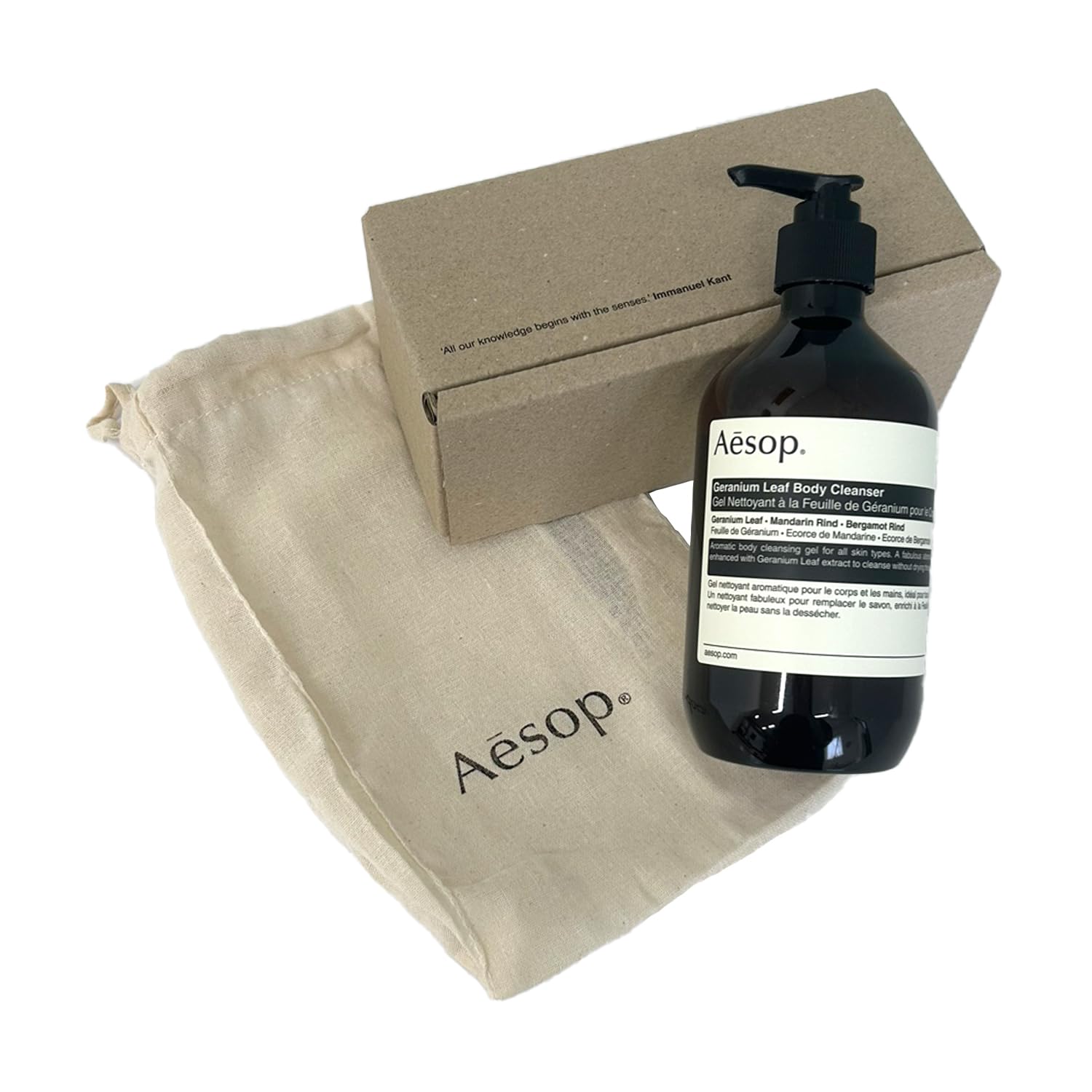 

обычный подарок Aesop Body Soap Geranium Body Cleanser 500 мл Тип насоса с затягивающимся мешком [включает коробку]