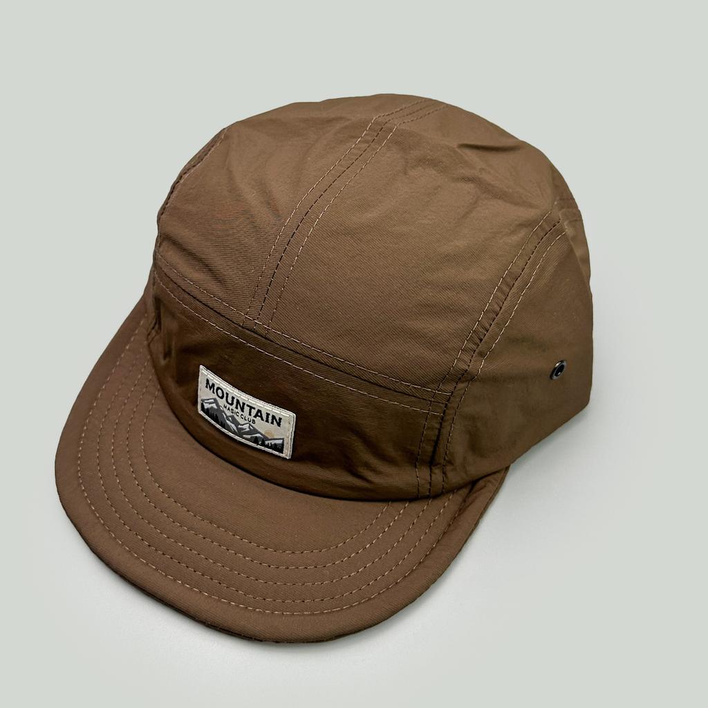 Spring And Summer Japanese Retro Sticker Alphabet Baseball Cap Men'S And Women'S Sunshade Outdoor Flat-Brimmed Quick-Drying Cap