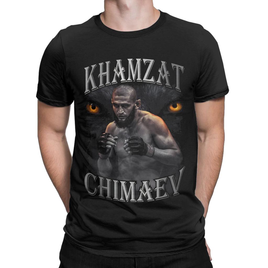 Unisex Khamzat Chimaevs T Shirts Cotton Clothes Fashion Short Sleeve Round Neck Tee Shirt Plus Size Tshirt