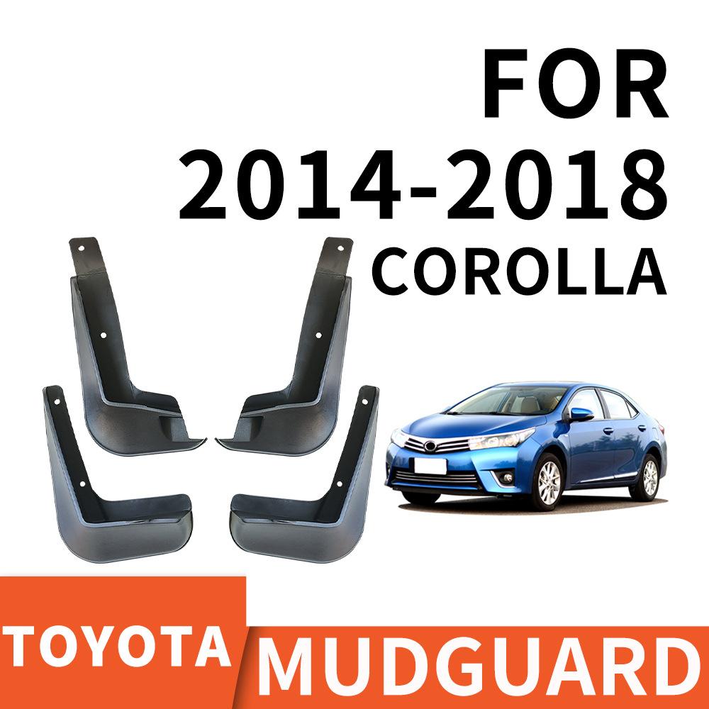 Schmutzfänger für Toyota Corolla E180 2014 2015 2016 2017 2018 Zubehör Spritzschutz Schmutzfänger Kotflügel Vorderrad
