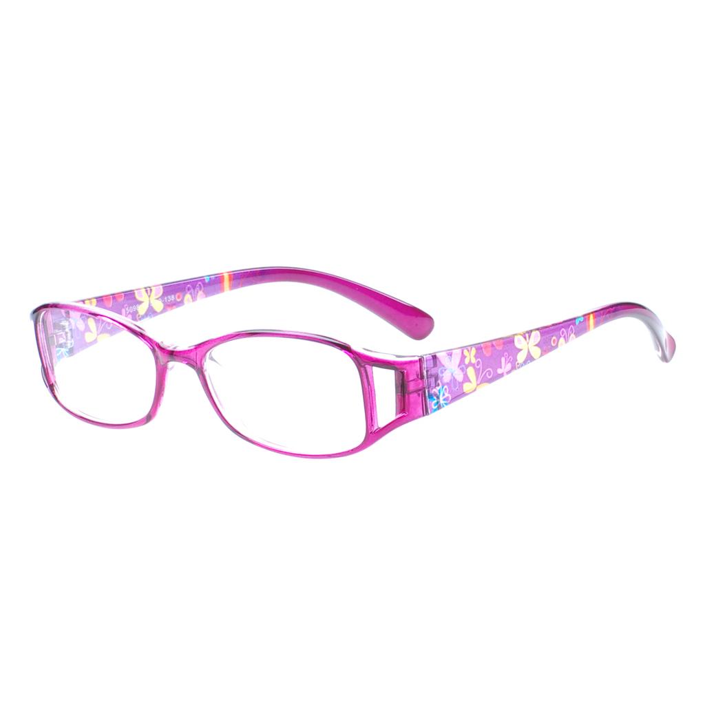 Women Reading Glasses Oval TR90 Full Rim Transparent Lightweight Round Spectacles With Optical Prescription Lenses Myopia