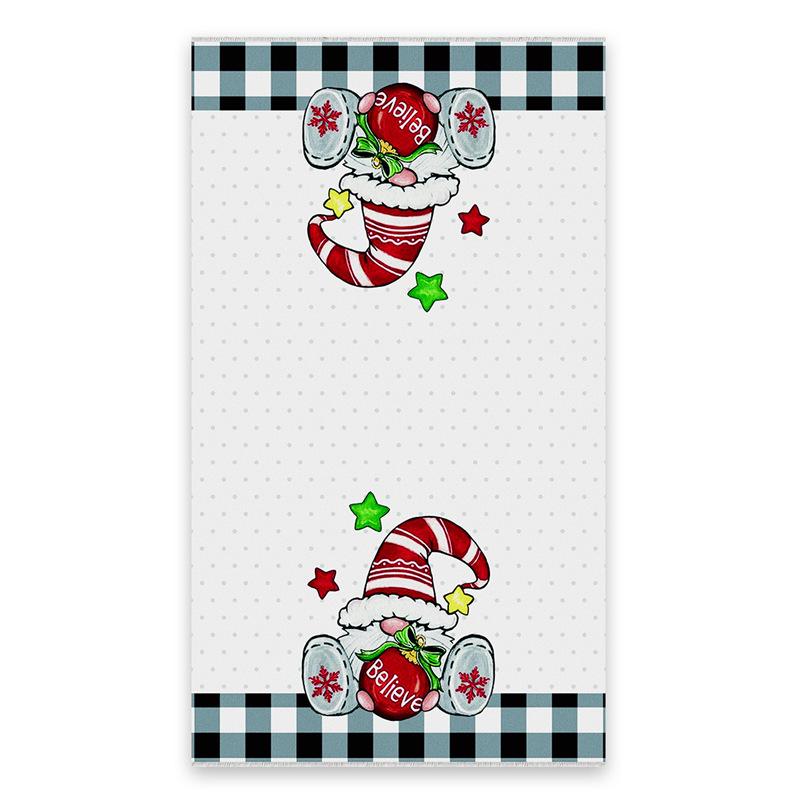 JIT Dropshipping Thanksgiving & Halloween Microfiber Kitchen Towels - Holiday Decorative Dish Towels