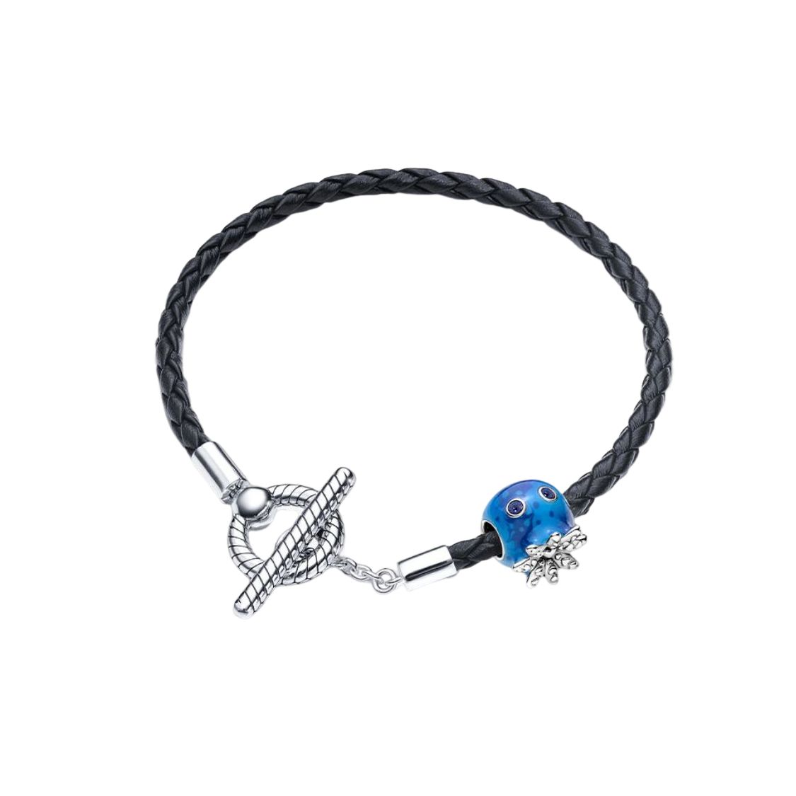 Pandora Deep Sea Blue Octopus Bracelet Women bracelet ZT2378 20.5